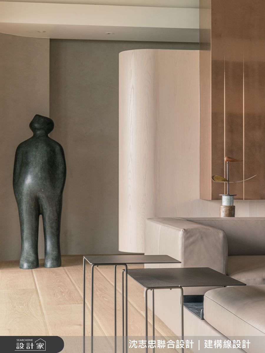 88坪新成屋(5年以下)＿現代風客廳案例圖片＿沈志忠聯合設計·建構線設計＿沈志忠_38.悠悠無境之24