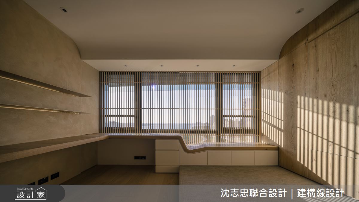 88坪新成屋(5年以下)＿現代風臥室臥榻案例圖片＿沈志忠聯合設計·建構線設計＿沈志忠_38.悠悠無境之29
