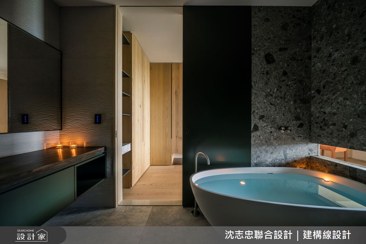 88坪新成屋(5年以下)＿現代風浴室案例圖片＿沈志忠聯合設計·建構線設計＿沈志忠_38.悠悠無境之31