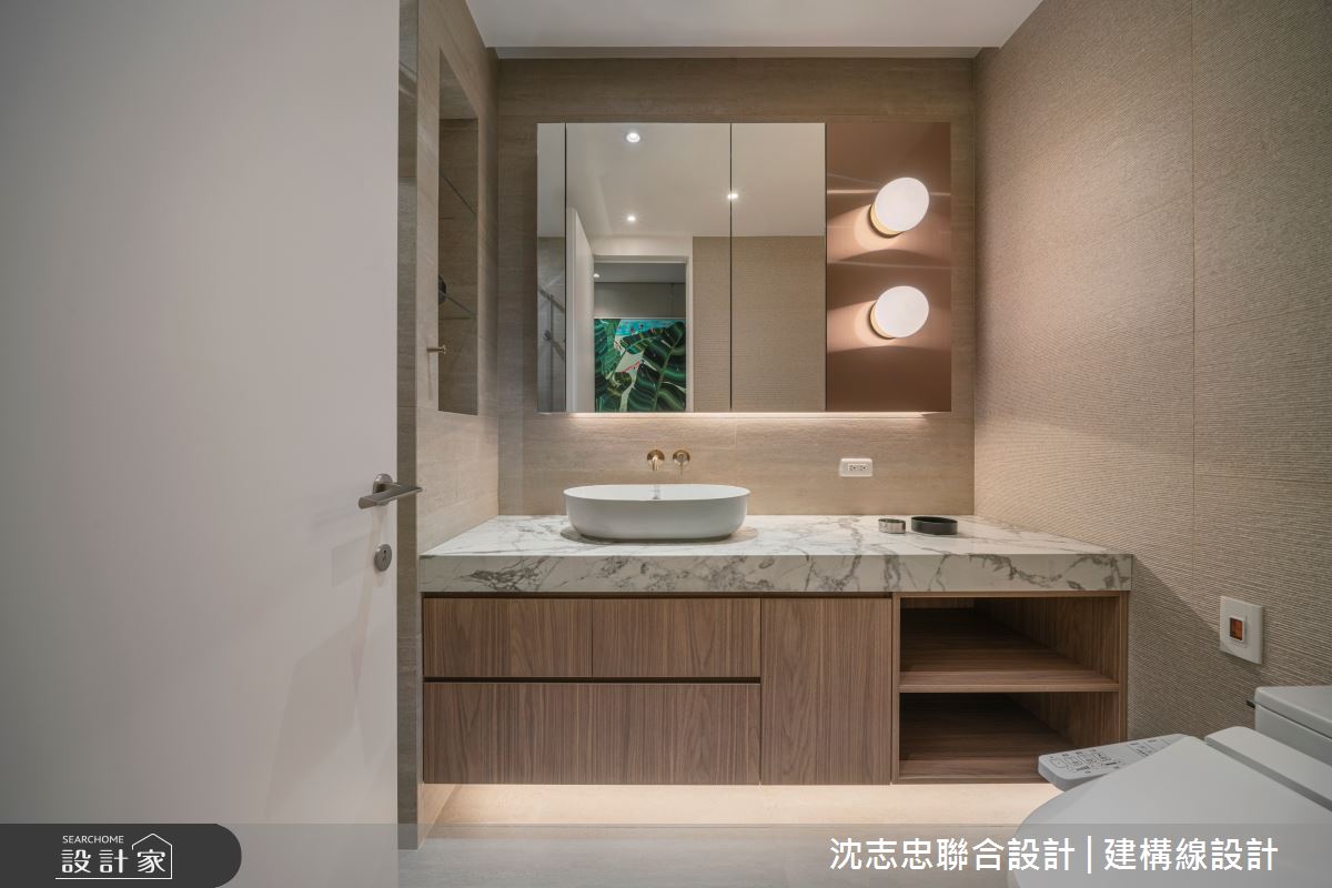 新成屋(5年以下)＿現代風浴室案例圖片＿沈志忠聯合設計·建構線設計＿沈志忠_39.以愛為基石的親子宅邸之8