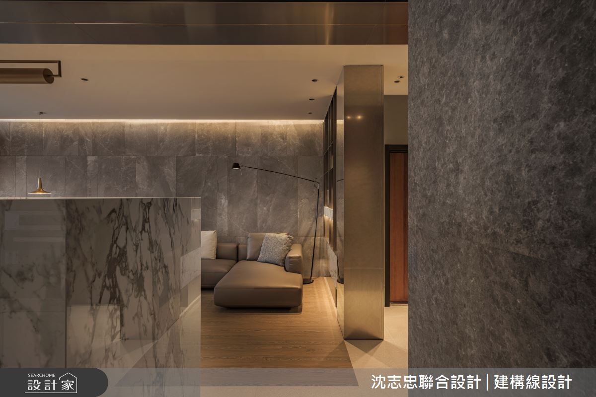 50坪毛胚屋＿現代風客廳案例圖片＿沈志忠聯合設計·建構線設計＿沈志忠_41.質韻之14