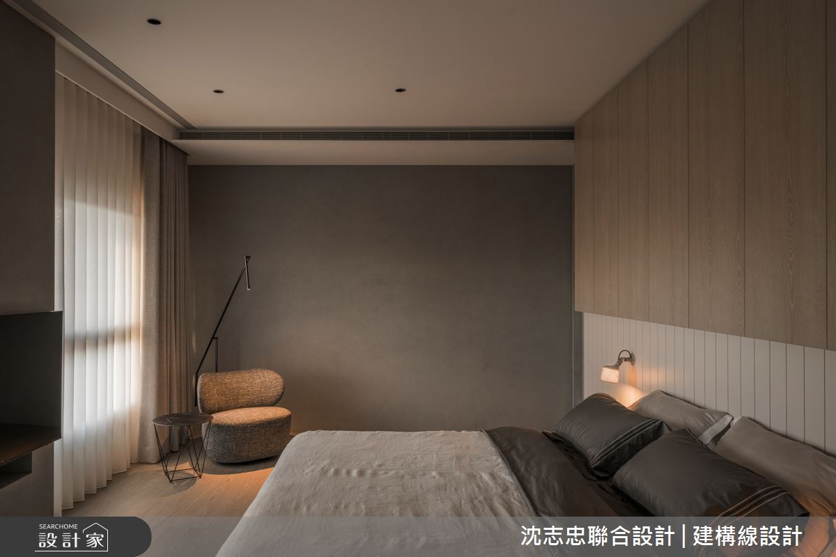 50坪毛胚屋＿現代風臥室案例圖片＿沈志忠聯合設計·建構線設計＿沈志忠_41.質韻之25
