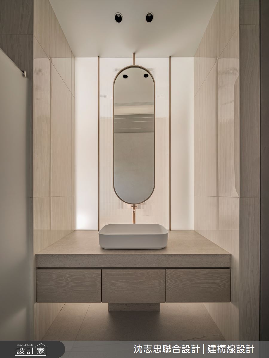 50坪毛胚屋＿現代風浴室案例圖片＿沈志忠聯合設計·建構線設計＿沈志忠_41.質韻之35