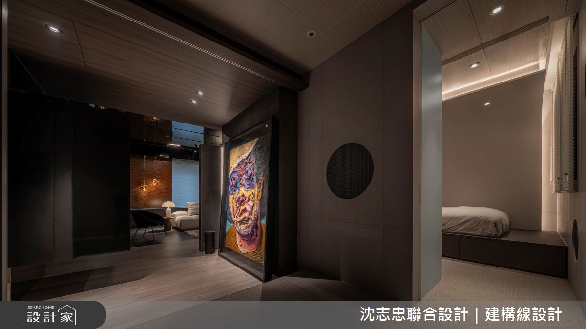 新古屋(10年以下)＿現代風案例圖片＿沈志忠聯合設計·建構線設計＿沈志忠_42.藝境私邸之32