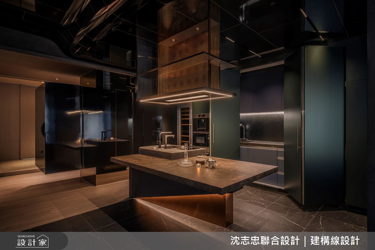 新古屋(10年以下)＿現代風餐廳案例圖片＿沈志忠聯合設計·建構線設計＿沈志忠_42.藝境私邸之26