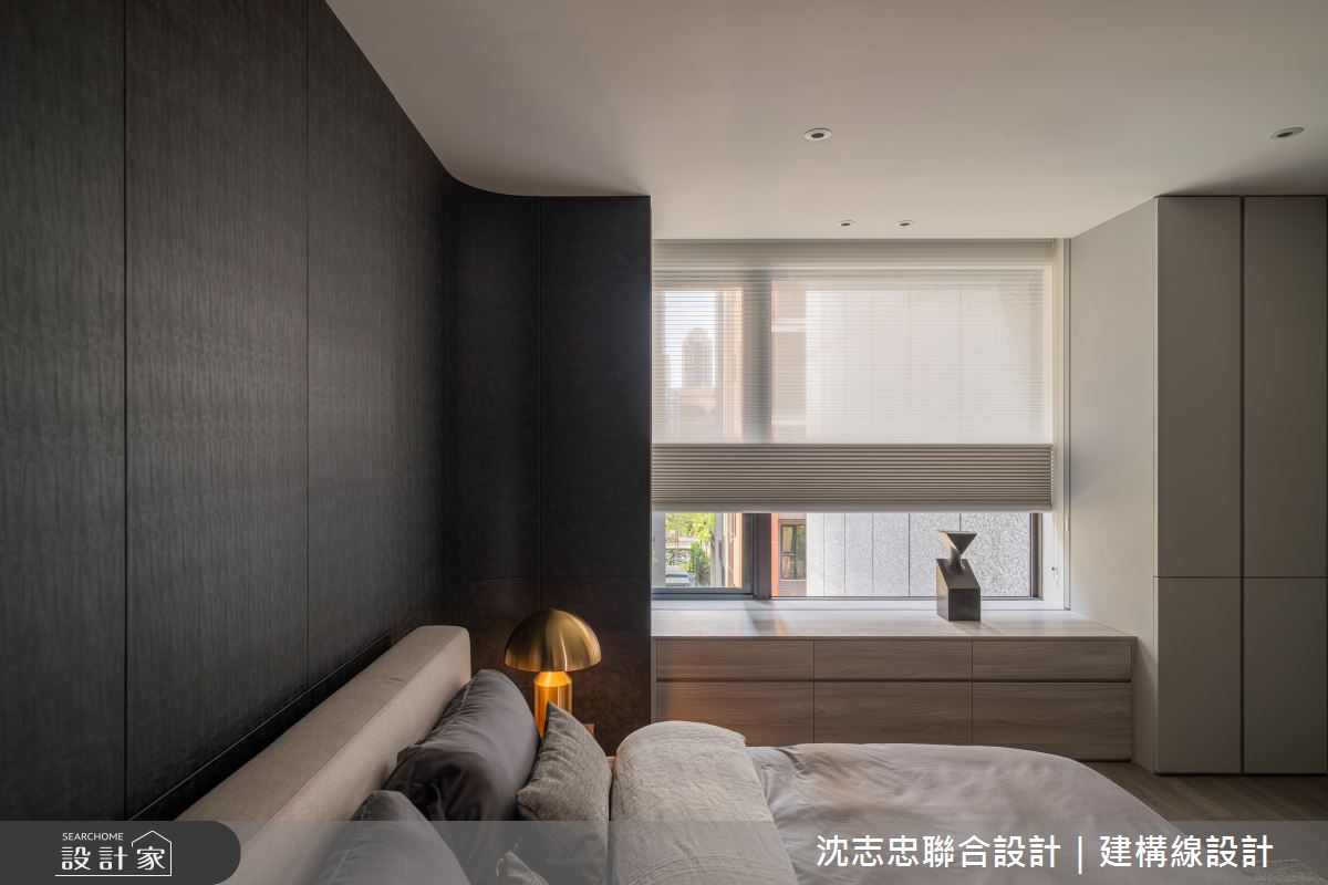 新古屋(10年以下)＿現代風臥室案例圖片＿沈志忠聯合設計·建構線設計＿沈志忠_42.藝境私邸之35
