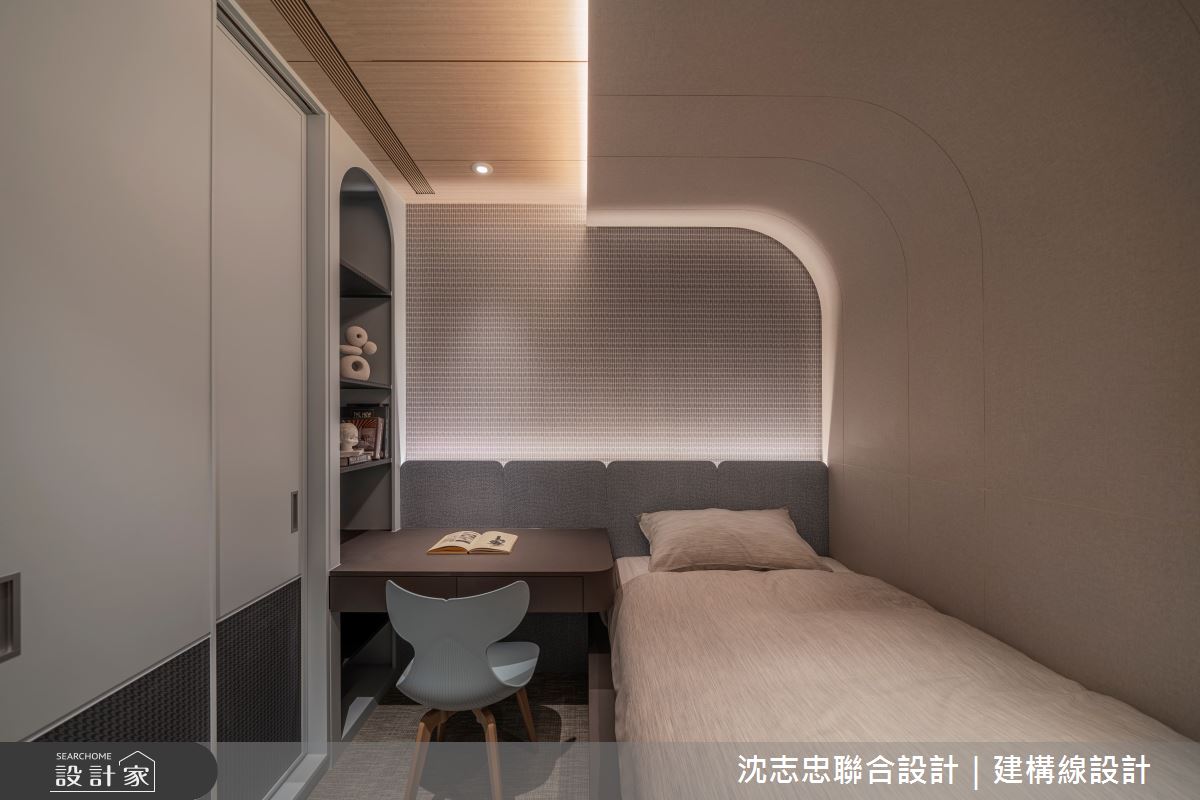 新古屋(10年以下)＿現代風兒童房兒童房案例圖片＿沈志忠聯合設計·建構線設計＿沈志忠_42.藝境私邸之42