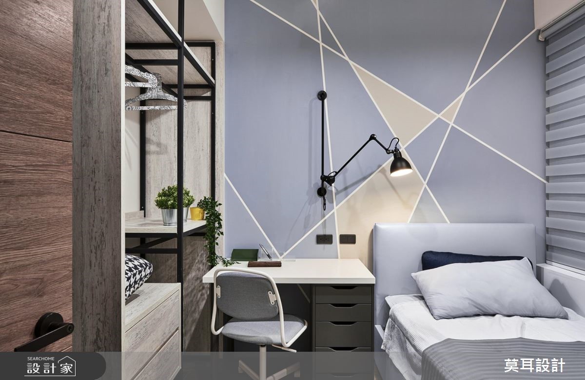 36坪老屋(16~30年)＿工業風臥室案例圖片＿莫耳設計＿莫耳_03之9