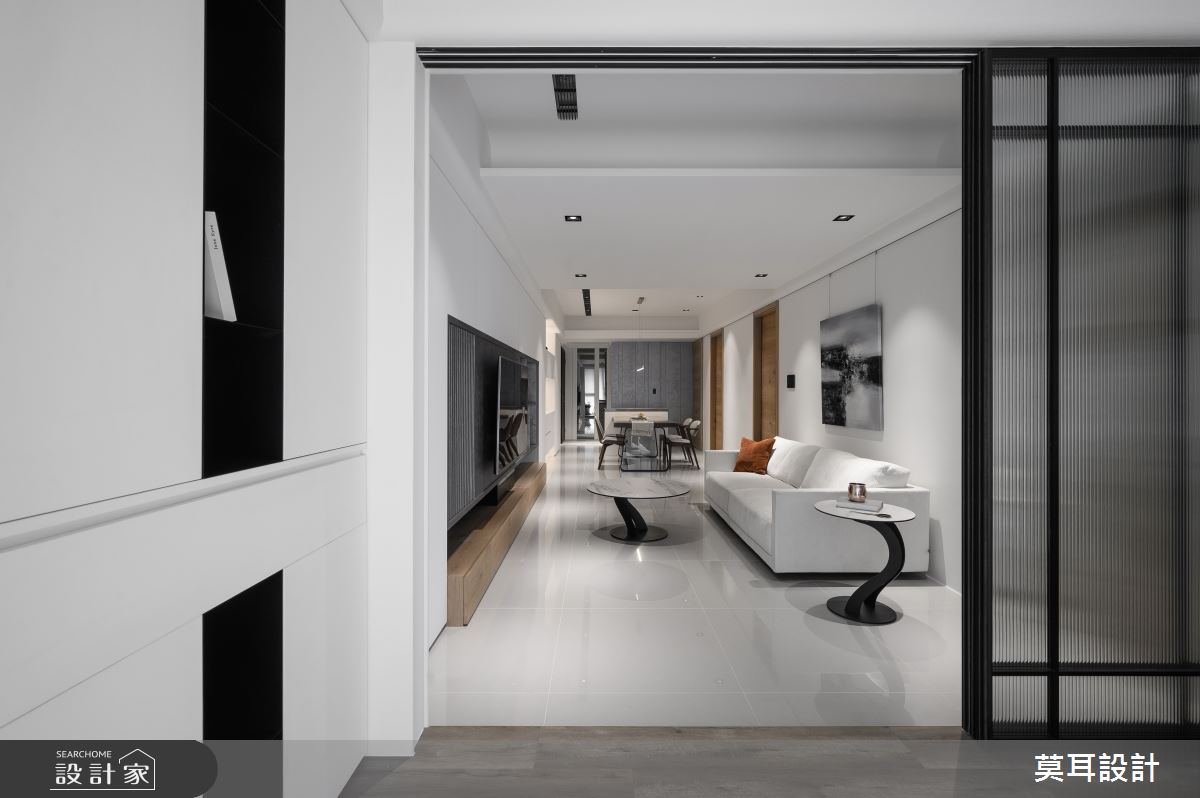 30坪新成屋(5年以下)＿現代風客廳案例圖片＿莫耳設計＿莫耳_04之9