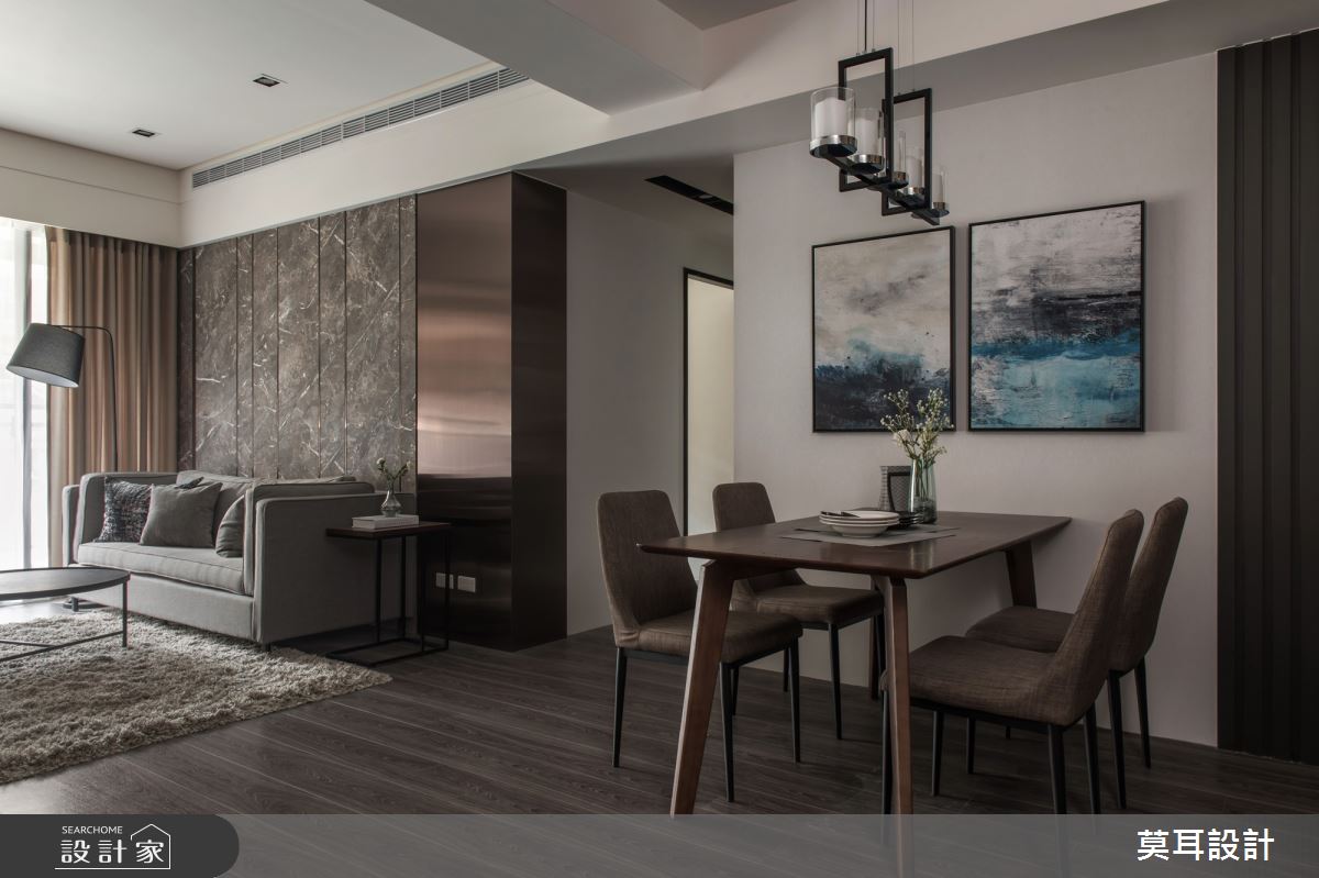 30坪新成屋(5年以下)＿現代風客廳餐廳案例圖片＿莫耳設計＿莫耳_06之7