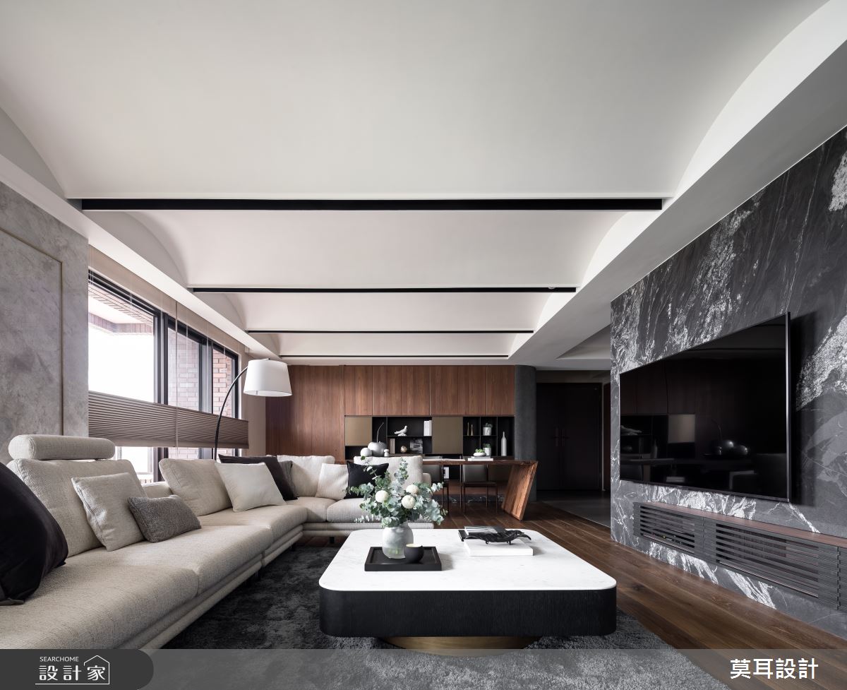 60坪新成屋(5年以下)＿現代風客廳案例圖片＿莫耳設計＿莫耳_08之7