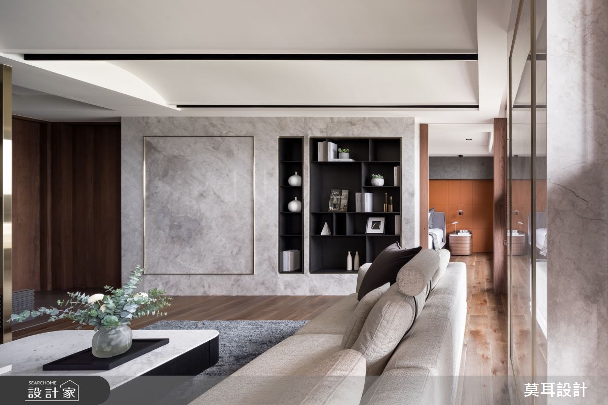 60坪新成屋(5年以下)＿現代風客廳案例圖片＿莫耳設計＿莫耳_08之6