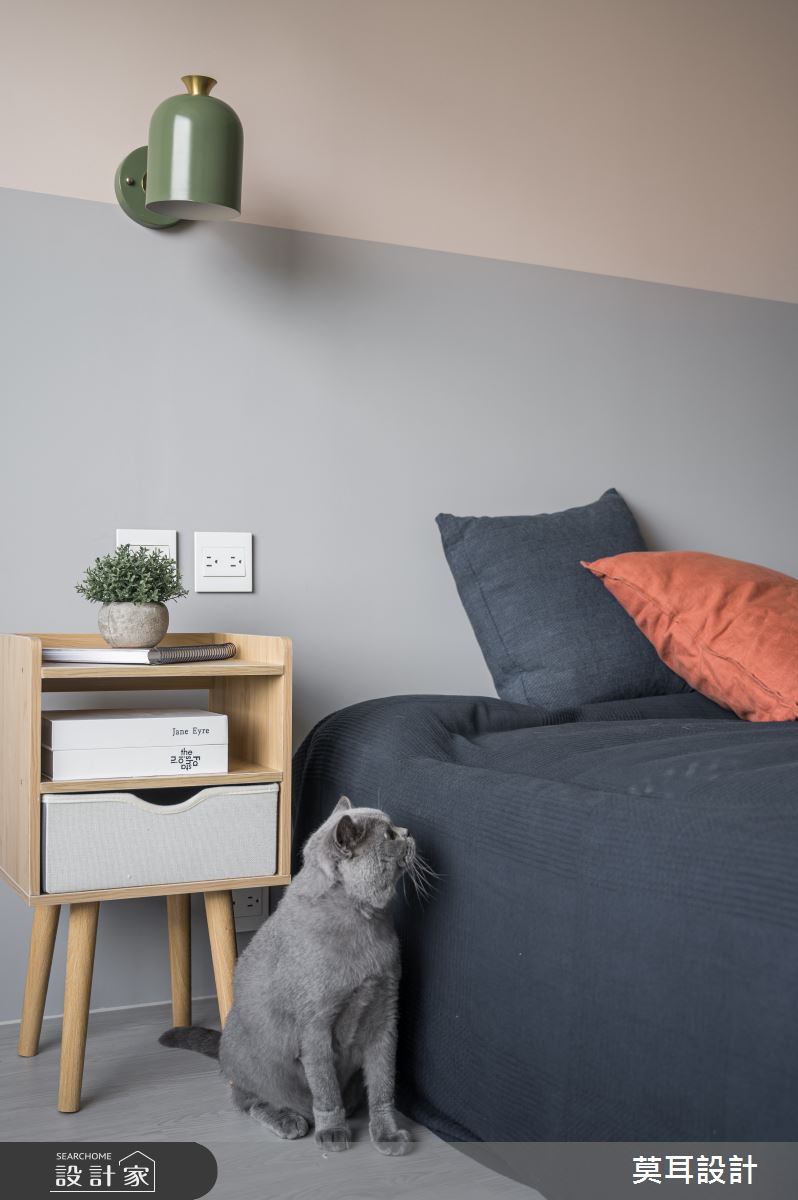 16坪新成屋(5年以下)＿北歐風臥室案例圖片＿莫耳設計＿莫耳_09之19