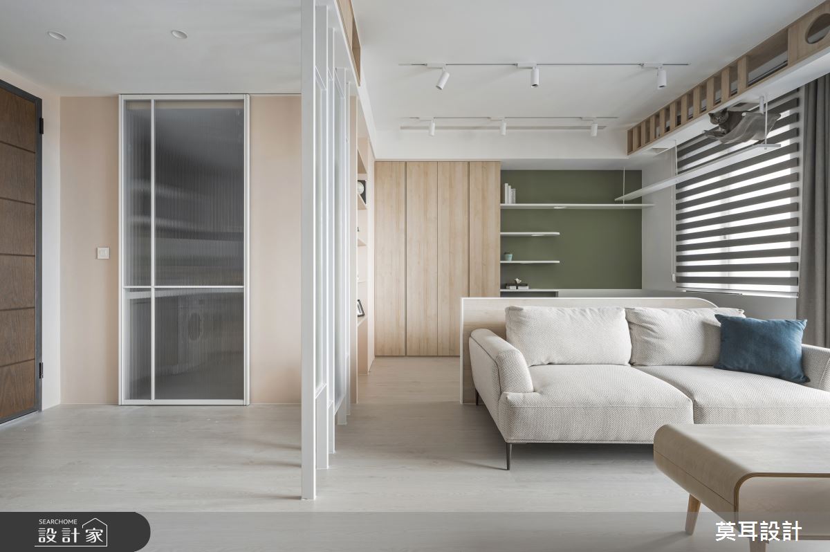 16坪新成屋(5年以下)＿北歐風客廳案例圖片＿莫耳設計＿莫耳_09之9