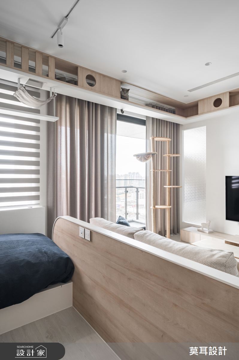 16坪新成屋(5年以下)＿北歐風客廳案例圖片＿莫耳設計＿莫耳_09之14