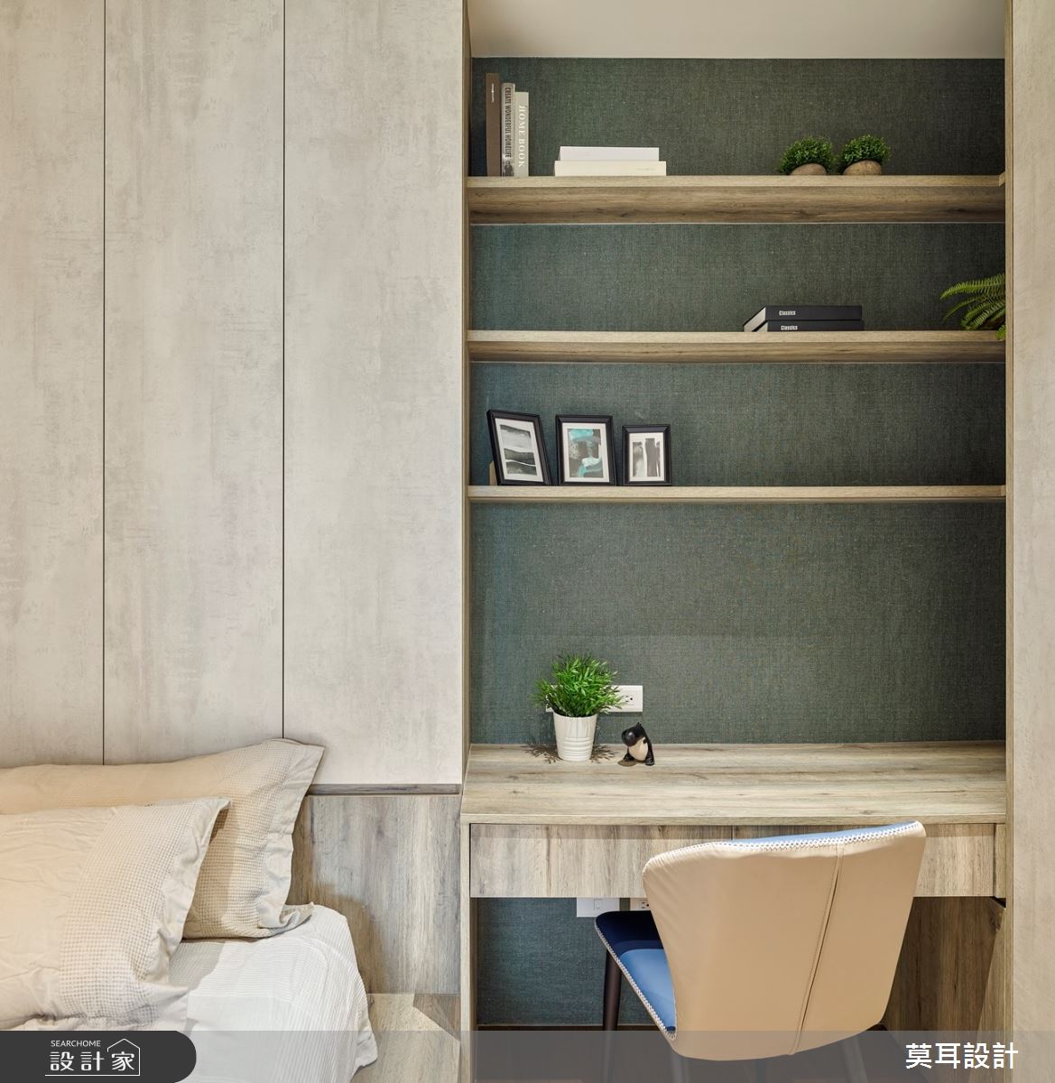 16坪新成屋(5年以下)＿現代風臥室案例圖片＿莫耳設計＿莫耳_13之15