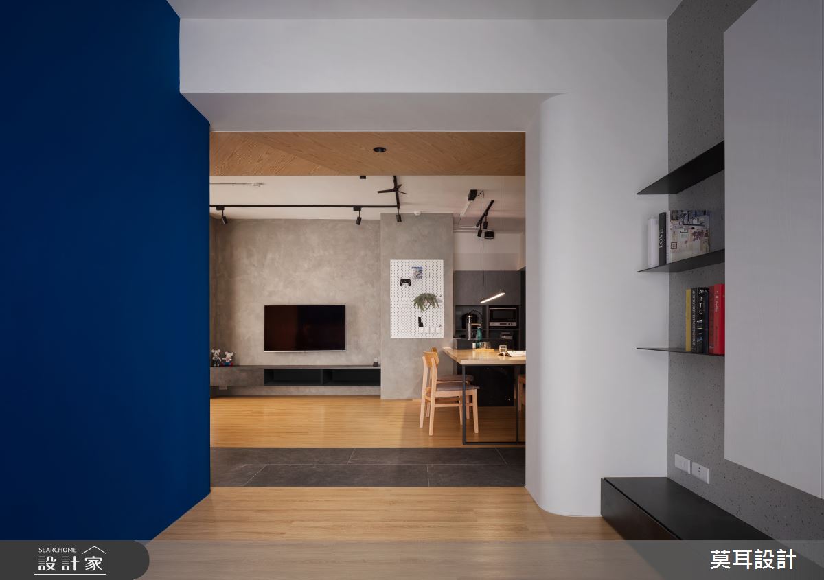 26坪老屋(16~30年)＿工業風客廳案例圖片＿莫耳設計＿莫耳_15之6