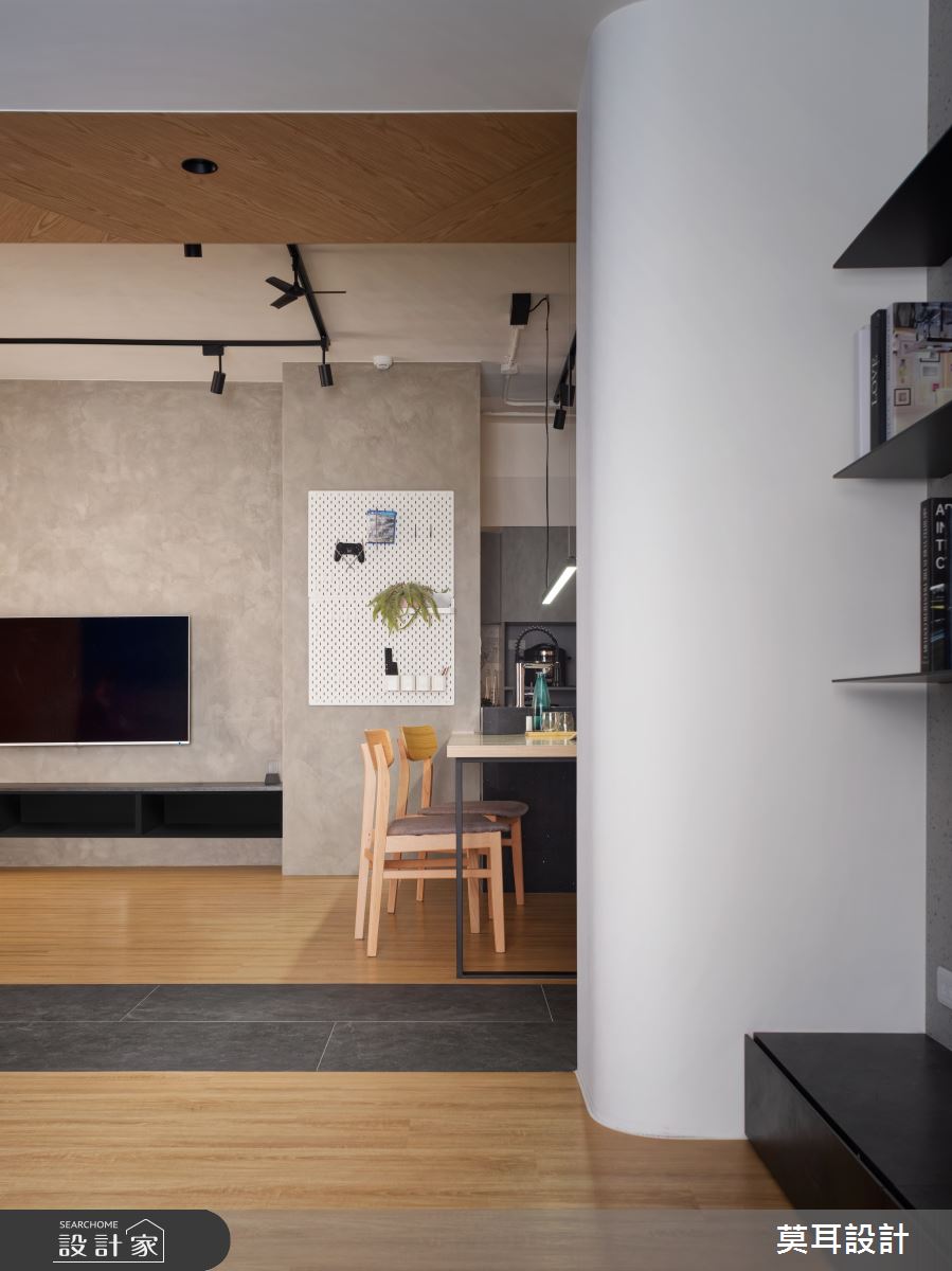 26坪老屋(16~30年)＿工業風客廳案例圖片＿莫耳設計＿莫耳_15之4