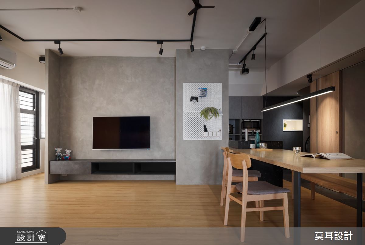 26坪老屋(16~30年)＿工業風客廳案例圖片＿莫耳設計＿莫耳_15之11