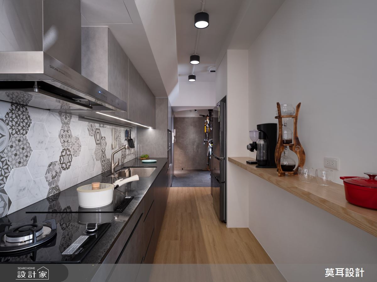 26坪老屋(16~30年)＿工業風廚房案例圖片＿莫耳設計＿莫耳_15之16