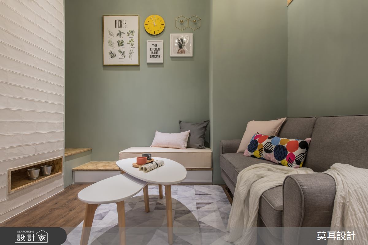 16坪新成屋(5年以下)＿北歐風客廳案例圖片＿莫耳設計＿莫耳_16之6