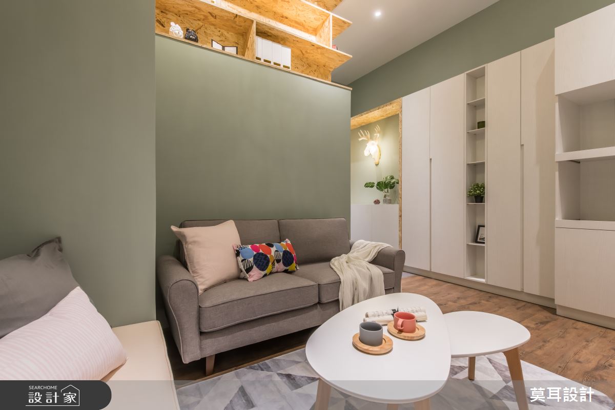16坪新成屋(5年以下)＿北歐風客廳案例圖片＿莫耳設計＿莫耳_16之7