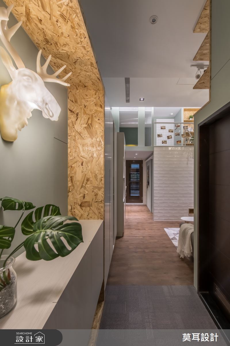 16坪新成屋(5年以下)＿北歐風玄關案例圖片＿莫耳設計＿莫耳_16之4