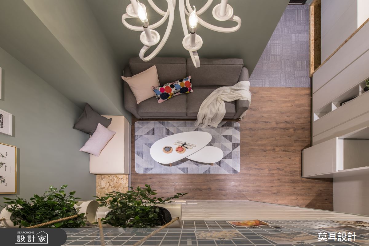 16坪新成屋(5年以下)＿北歐風客廳案例圖片＿莫耳設計＿莫耳_16之10