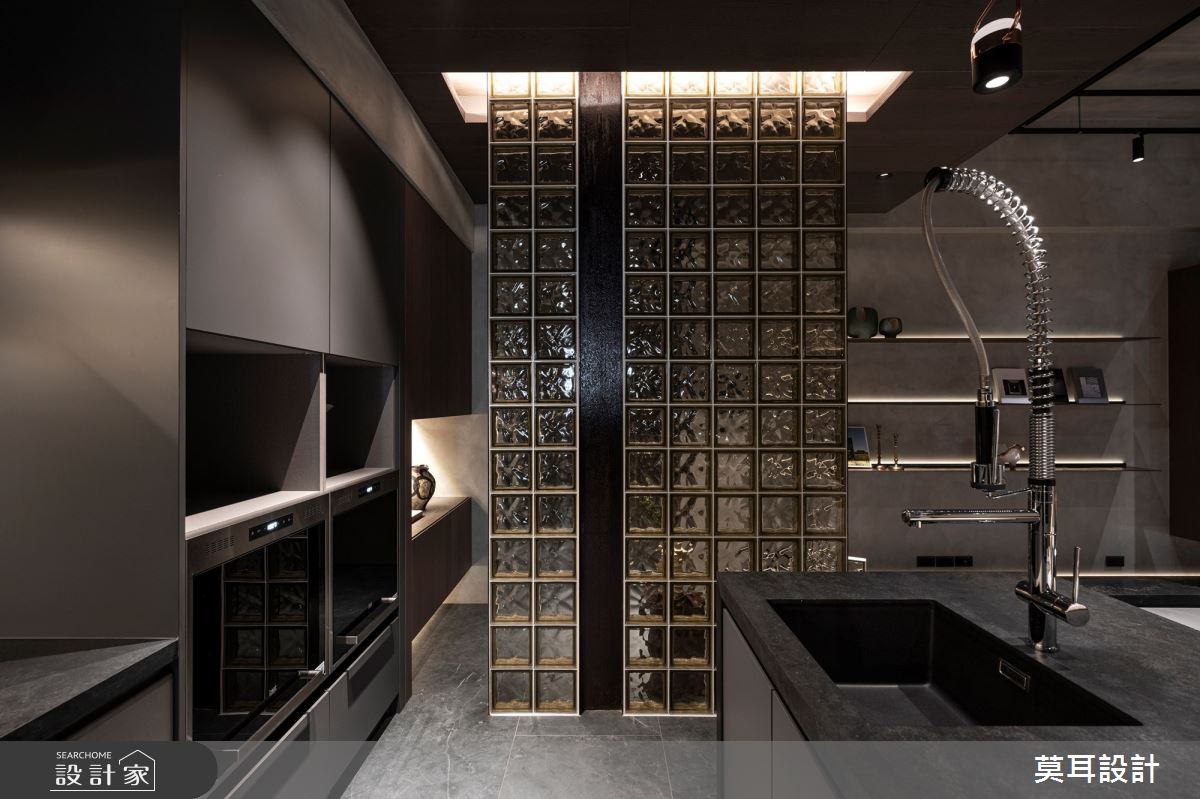 35坪新成屋(5年以下)＿現代風餐廳廚房中島案例圖片＿莫耳設計＿莫耳_19之15
