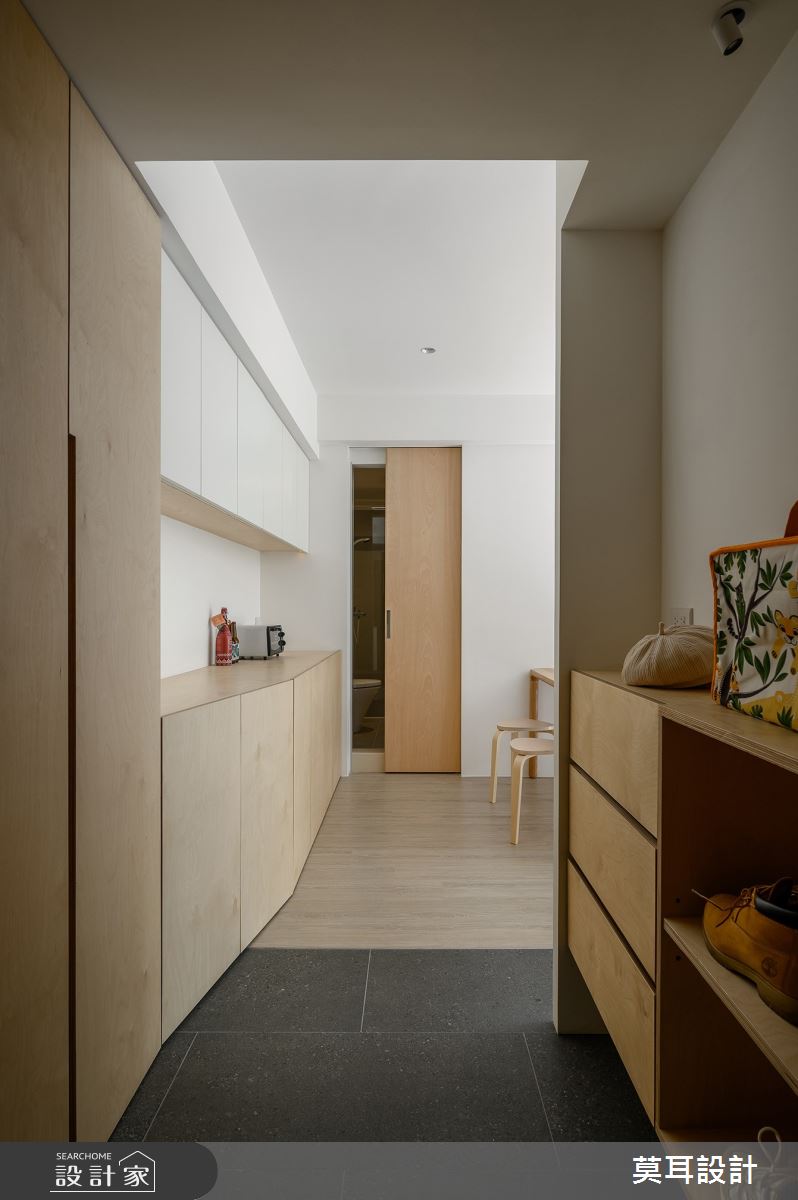 27坪老屋(16~30年)＿日式無印風玄關案例圖片＿莫耳設計＿莫耳_20之2
