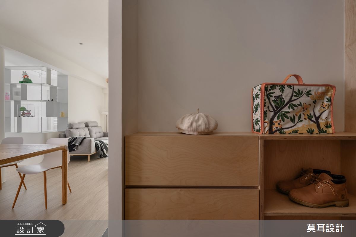 27坪老屋(16~30年)＿日式無印風玄關案例圖片＿莫耳設計＿莫耳_20之6