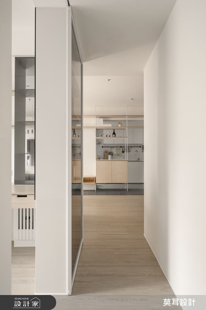 27坪老屋(16~30年)＿日式無印風走廊案例圖片＿莫耳設計＿莫耳_20之29