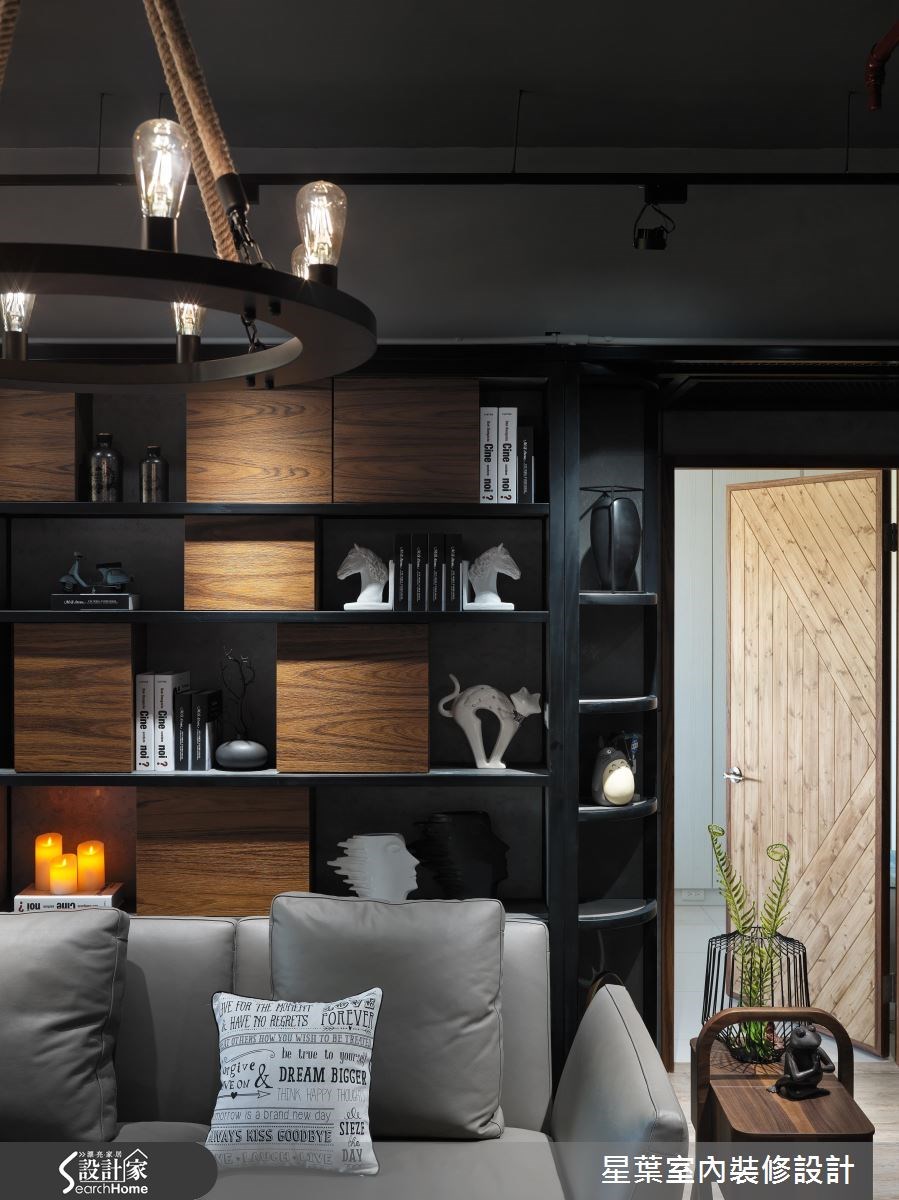 45坪新成屋(5年以下)＿工業風案例圖片＿星葉室內裝修設計＿星葉_16_基隆45坪工業風之4