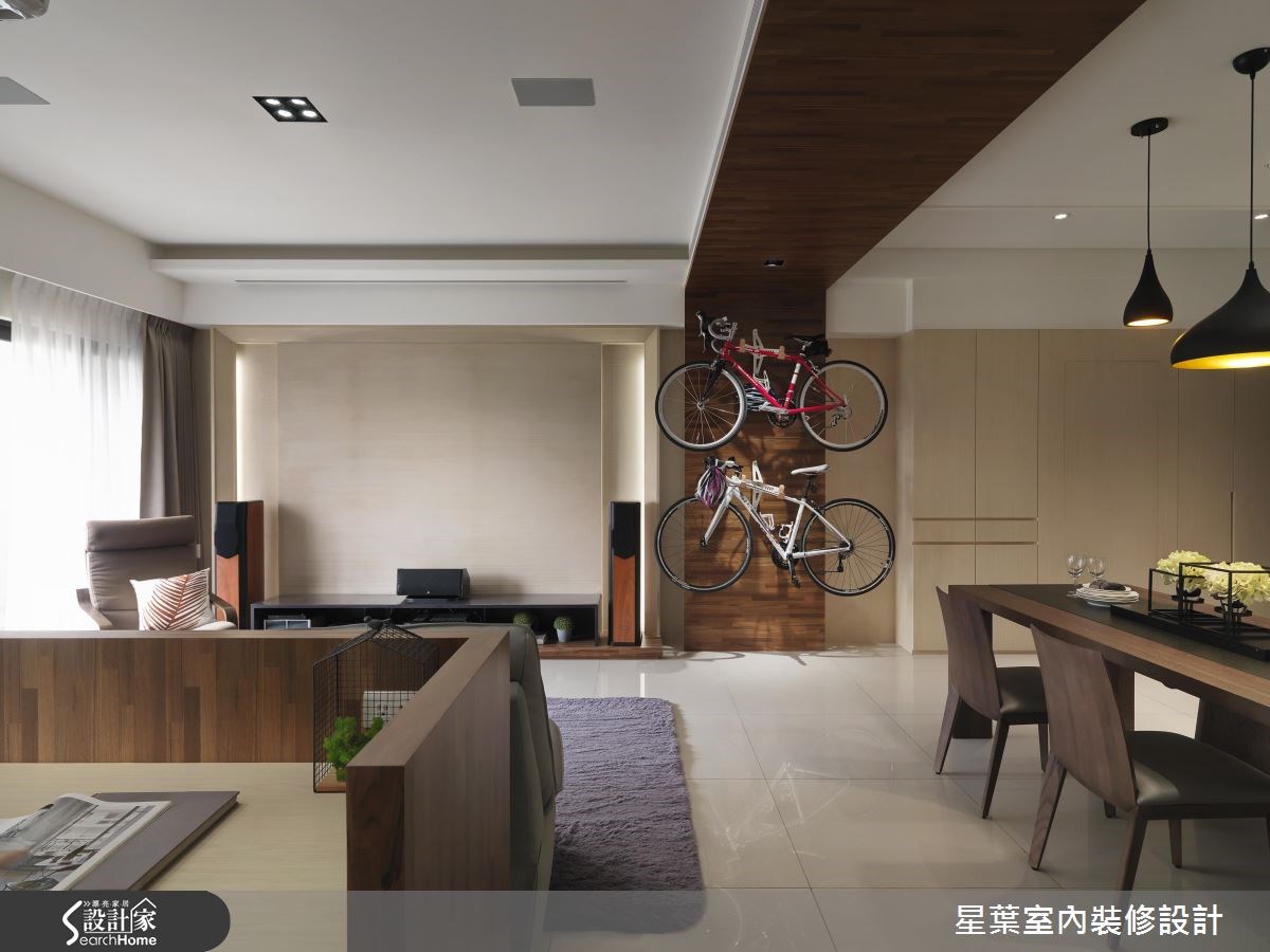 30坪新成屋(5年以下)＿現代風客廳案例圖片＿星葉室內裝修設計＿星葉_19_新北30坪現代風之3