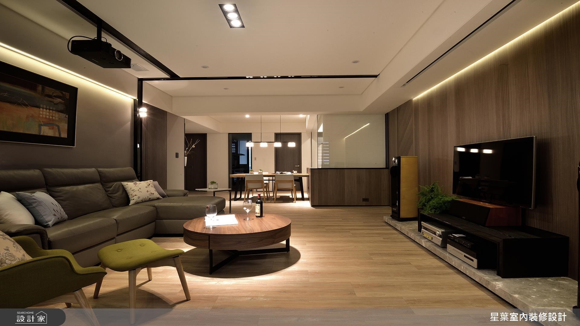 34坪老屋(16~30年)＿休閒風客廳案例圖片＿星葉室內裝修設計＿星葉_21_台北老屋翻新34坪休閒風之3