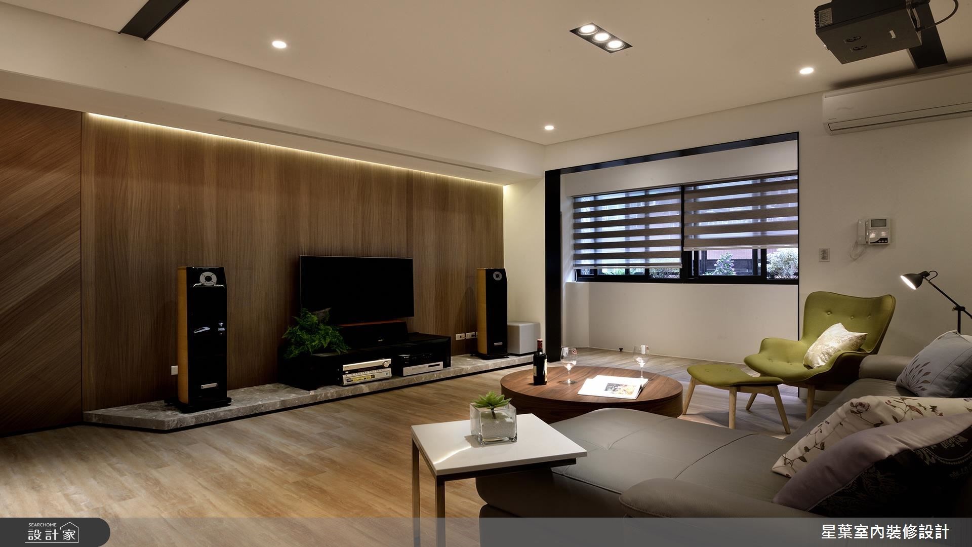 34坪老屋(16~30年)＿休閒風客廳案例圖片＿星葉室內裝修設計＿星葉_21_台北老屋翻新34坪休閒風之4