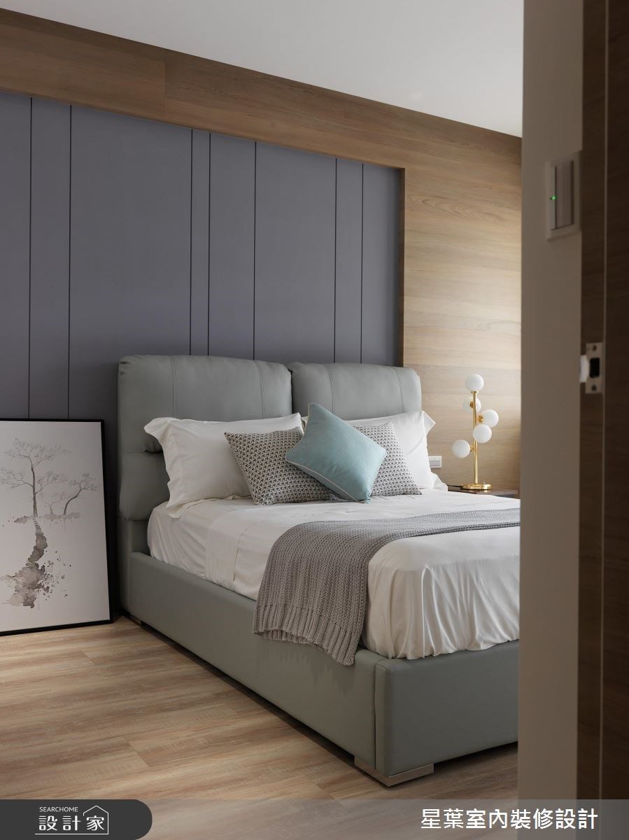 40坪老屋(16~30年)＿休閒風臥室案例圖片＿星葉室內裝修設計＿星葉_22_新北老屋翻新40坪休閒風之10