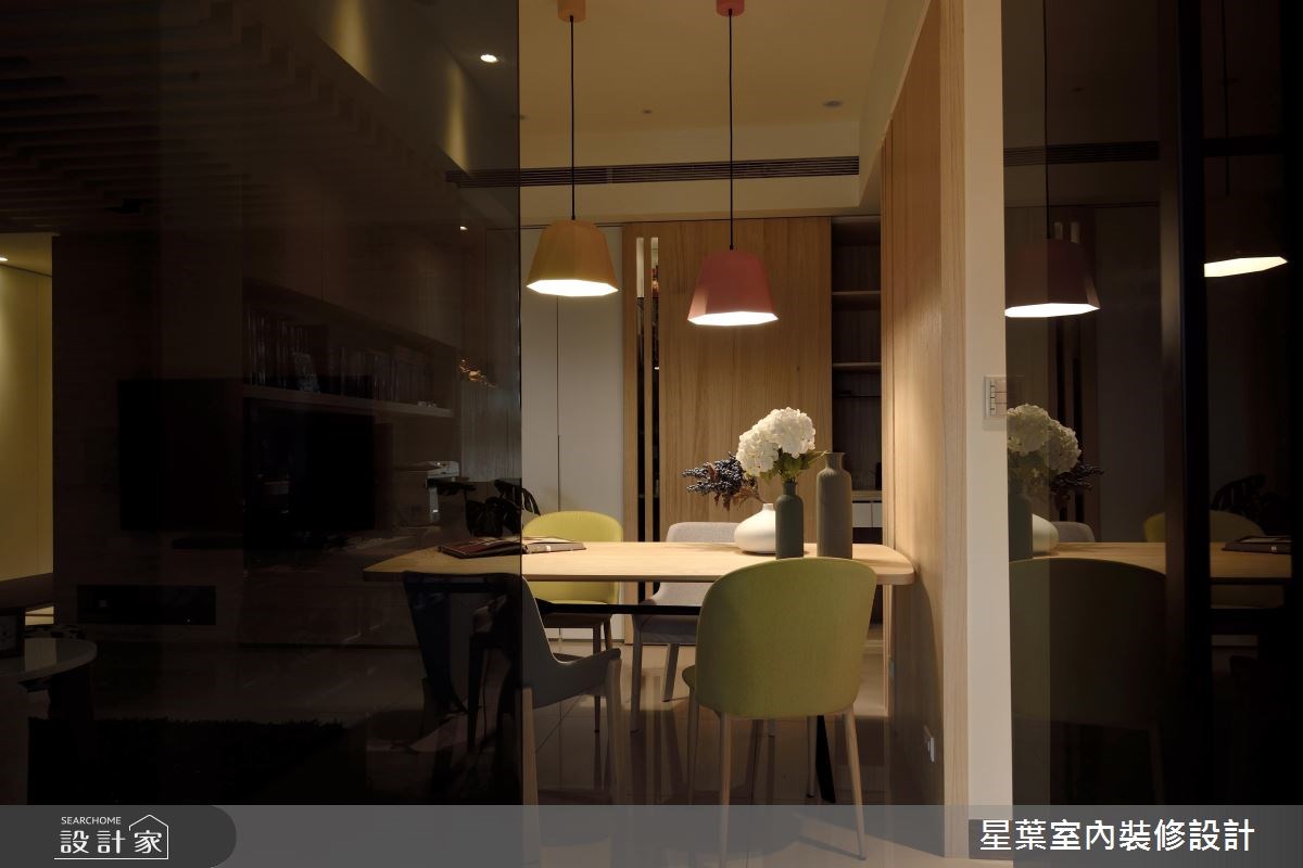27坪新成屋(5年以下)＿現代風餐廳案例圖片＿星葉室內裝修設計＿星葉_23_新北27坪現代風之7