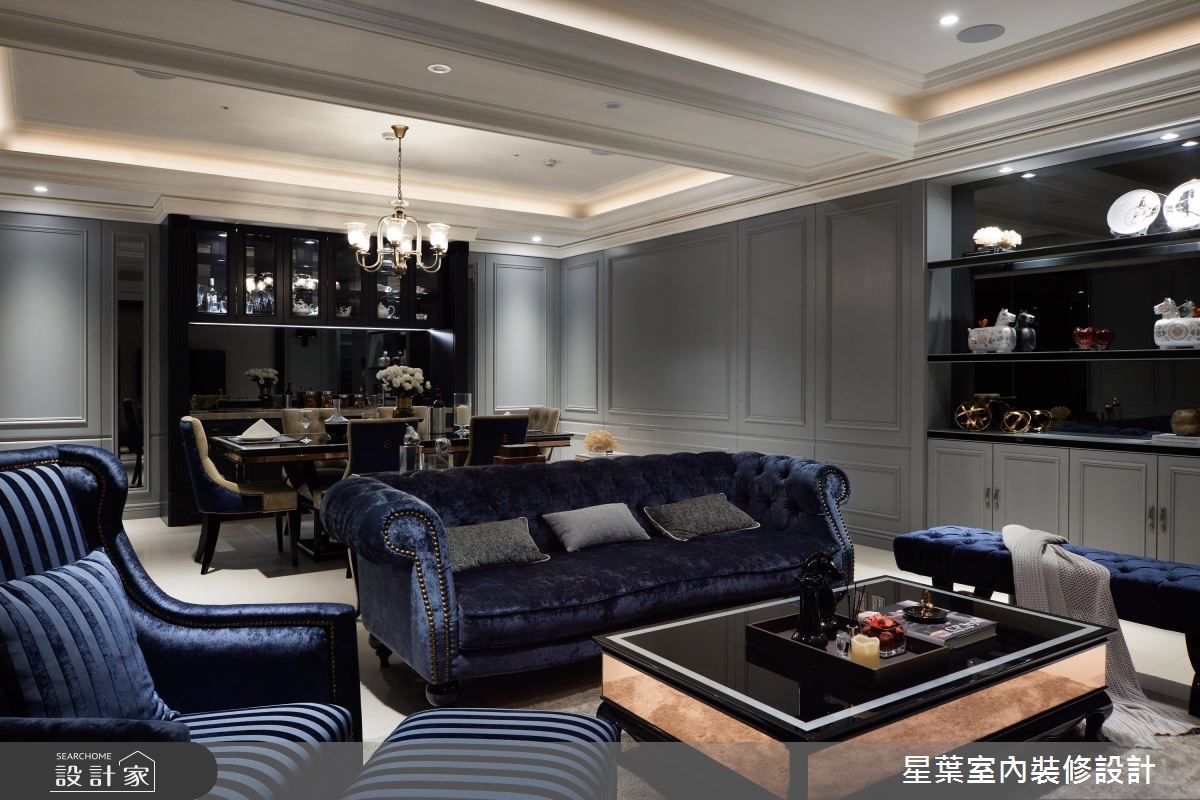 50坪新成屋(5年以下)＿新古典客廳案例圖片＿星葉室內裝修設計＿星葉_24_基隆50坪新古典風之6
