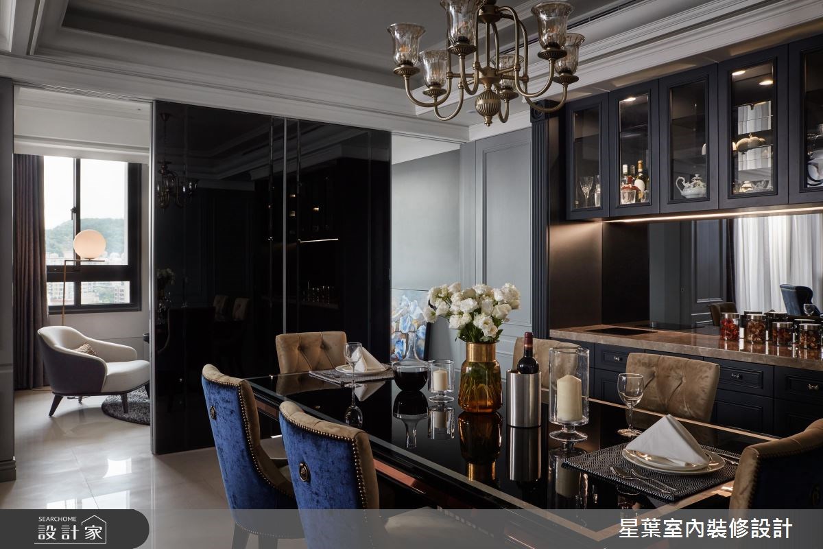 50坪新成屋(5年以下)＿新古典餐廳案例圖片＿星葉室內裝修設計＿星葉_24_基隆50坪新古典風之10