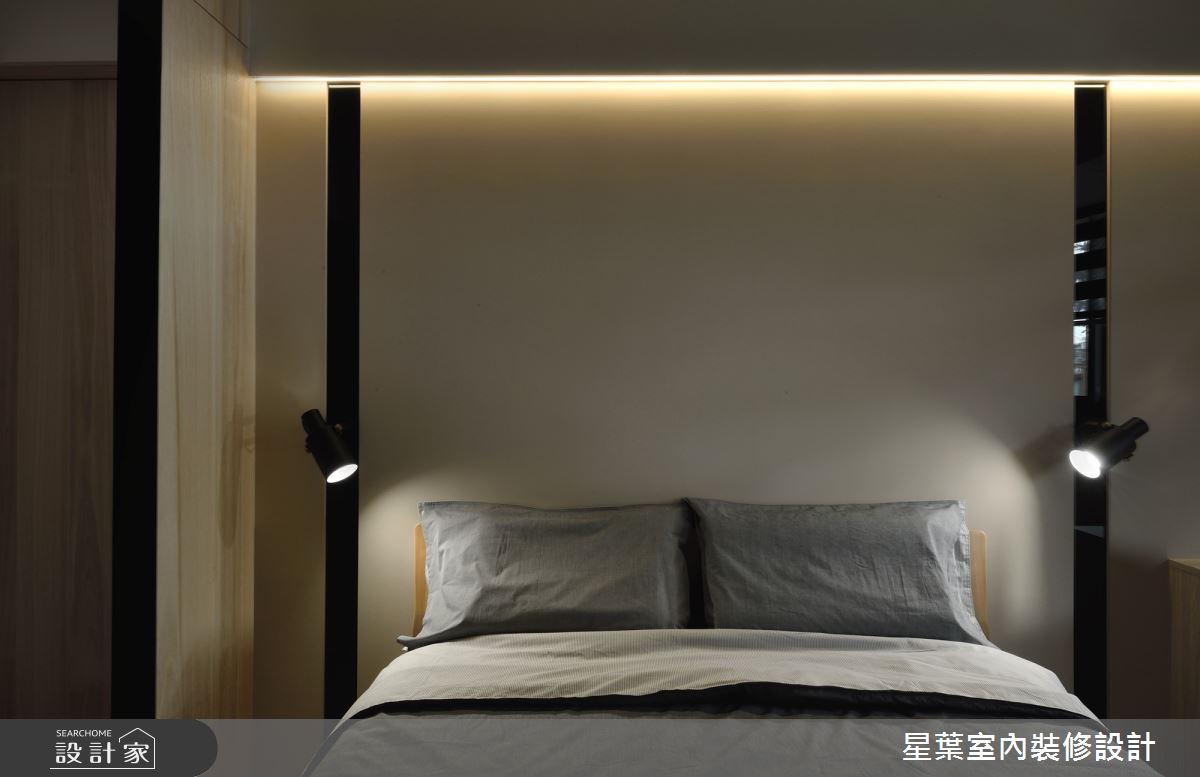 30坪老屋(16~30年)＿北歐風臥室案例圖片＿星葉室內裝修設計＿星葉_29_台北老屋翻新30坪北歐風之12