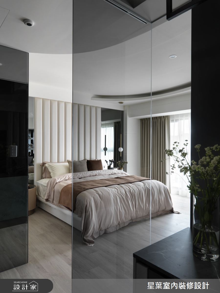 88坪新成屋(5年以下)＿現代風臥室案例圖片＿星葉室內裝修設計＿星葉_32_新北樓中樓88坪現代風之11