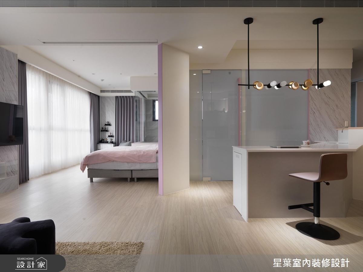 30坪預售屋＿北歐風吧檯案例圖片＿星葉室內裝修設計＿星葉_34_新北30坪北歐風之5