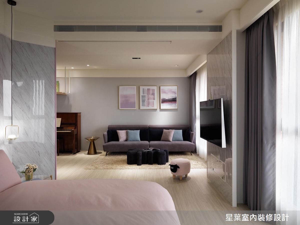 30坪預售屋＿北歐風客廳案例圖片＿星葉室內裝修設計＿星葉_34_新北30坪北歐風之11