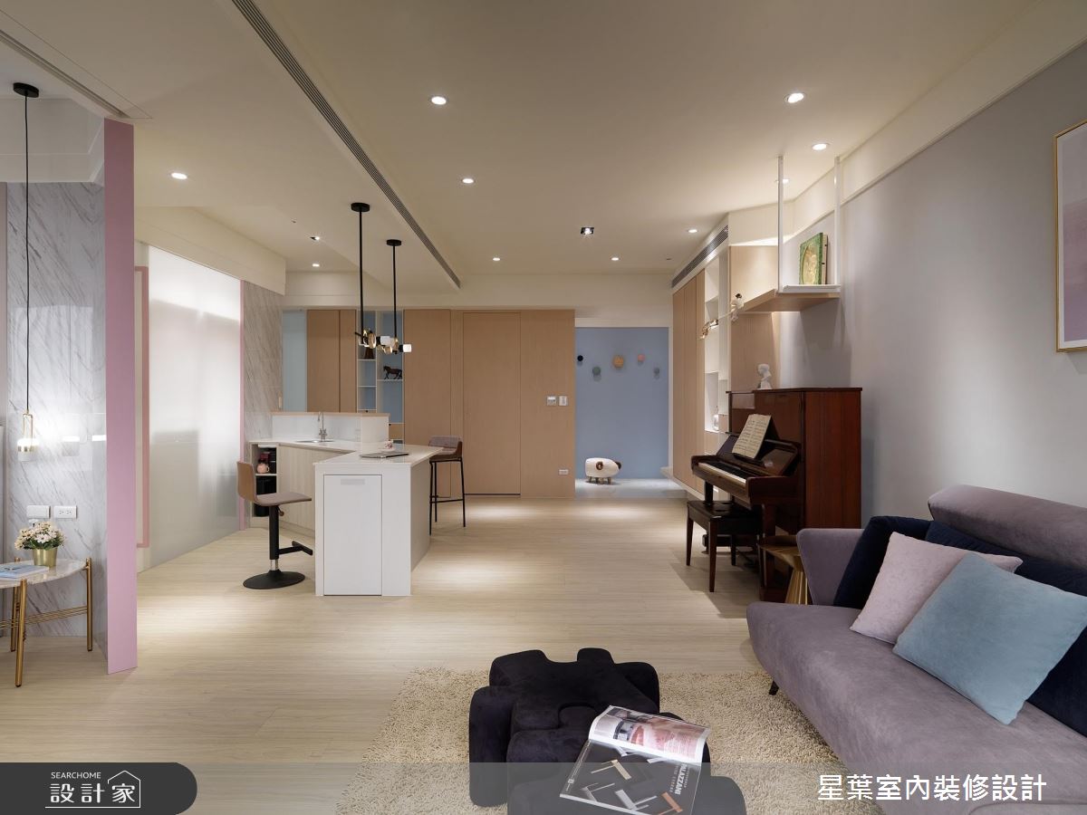 30坪預售屋＿北歐風吧檯案例圖片＿星葉室內裝修設計＿星葉_34_新北30坪北歐風之12
