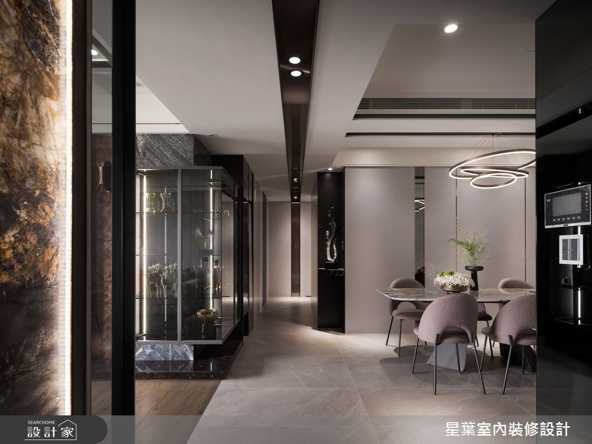 45坪新成屋(5年以下)＿輕奢風餐廳案例圖片＿星葉室內裝修設計＿星葉_43_新北45坪輕奢風之10