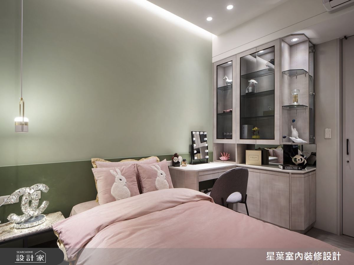 45坪新成屋(5年以下)＿輕奢風臥室案例圖片＿星葉室內裝修設計＿星葉_43_新北45坪輕奢風之21
