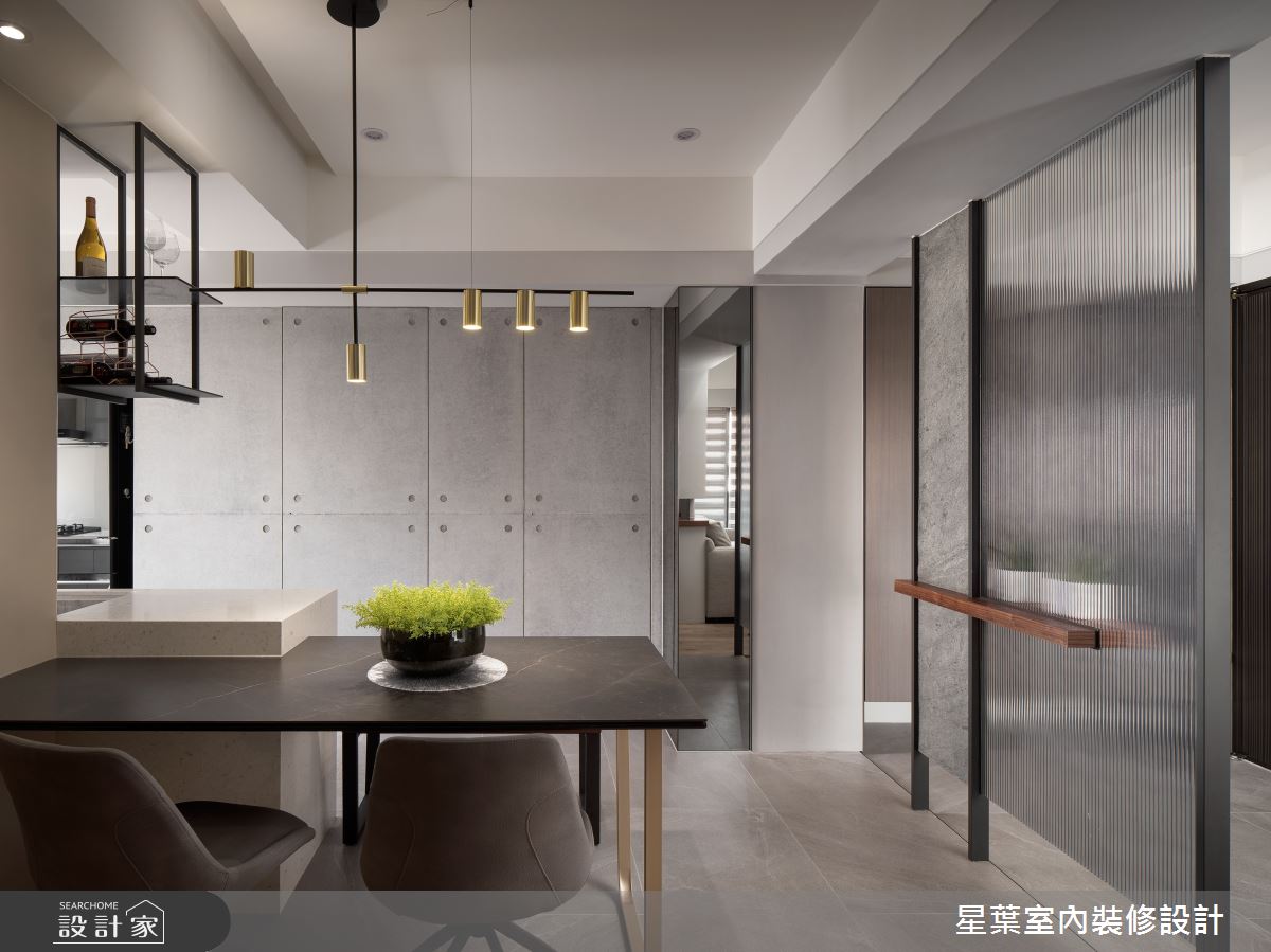 25坪老屋(16~30年)＿工業風餐廳案例圖片＿星葉室內裝修設計＿星葉_45_新北老屋翻新25坪工業風之10