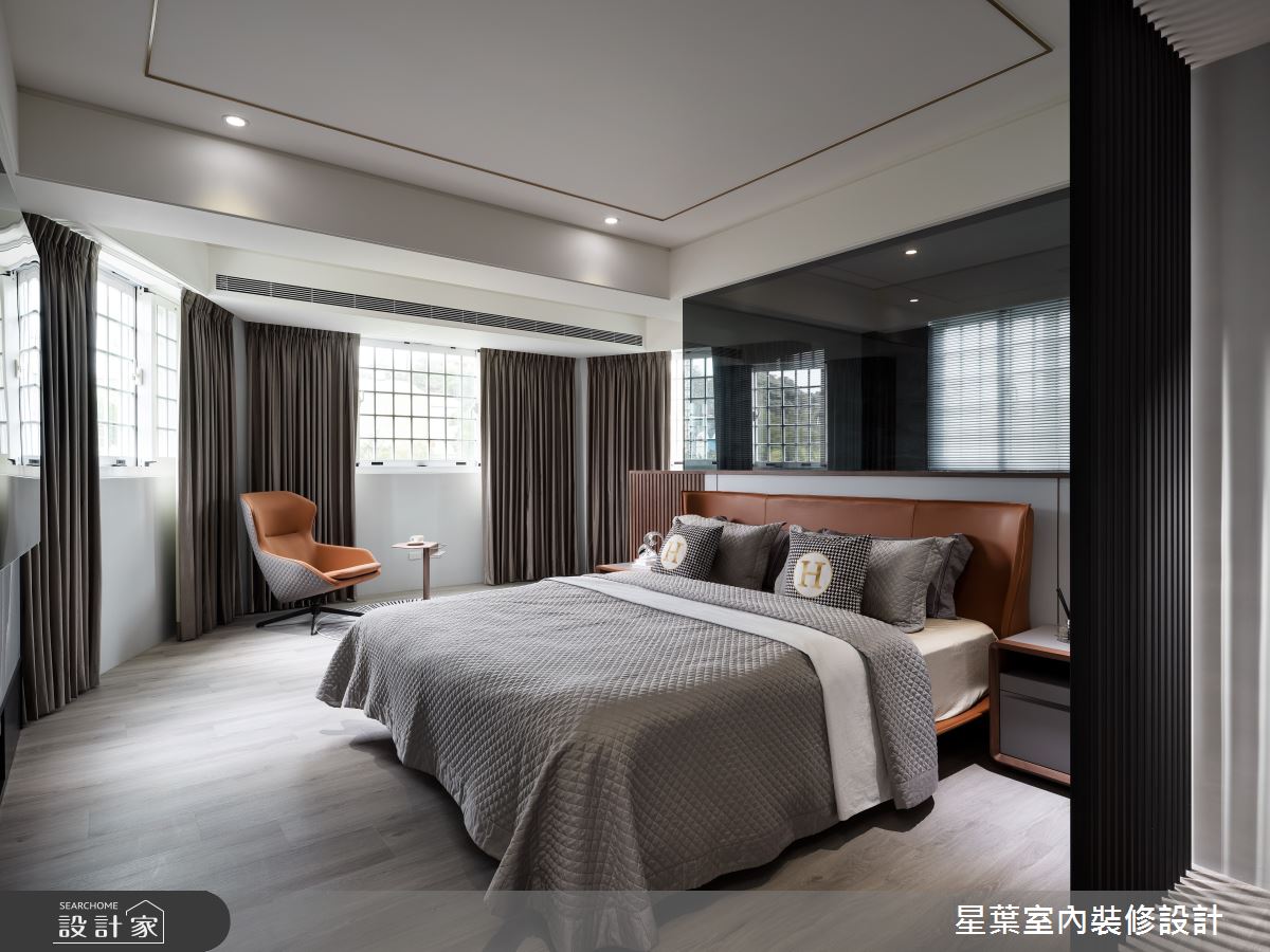 200坪毛胚屋＿輕奢風臥室案例圖片＿星葉室內裝修設計＿星葉_48_桃園透天200坪輕奢風之13