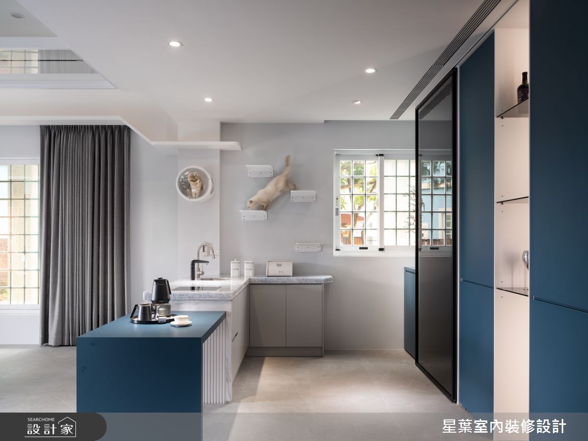 200坪毛胚屋＿輕奢風餐廳廚房案例圖片＿星葉室內裝修設計＿星葉_48_桃園透天200坪輕奢風之7